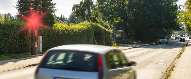 Lückenhafte Messdaten einer Radarfalle: Geldbuße aufgehoben